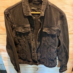 John Varvatos Charcoal Denim Jacket